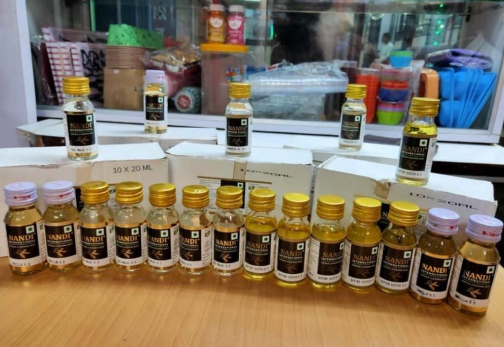 Nandi Essence Butterscotch, Mango, Vanilla, Chocolate, Rasamalai